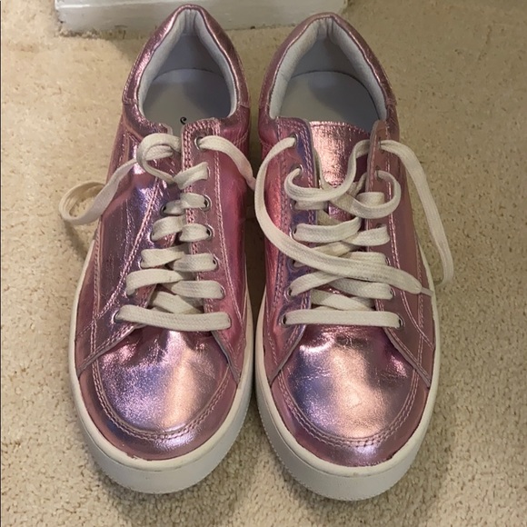 39 FP Sneakers Leather Metallic FP Letterman Pink - Picture 3 of 5